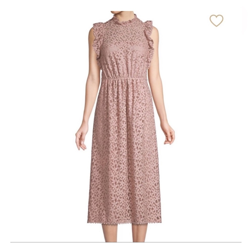 Kate Spade floral lace ruffle dress Size 8